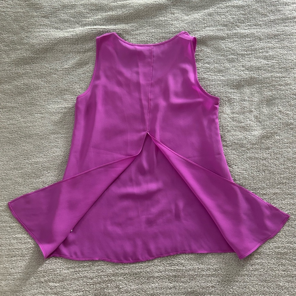 Express Pink Open Back Tank Top - Picture 3 of 3